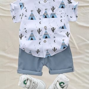Boys' Summer T-Shirt & Shorts Set