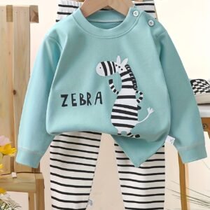 Autumn Winter Print Outfit Set