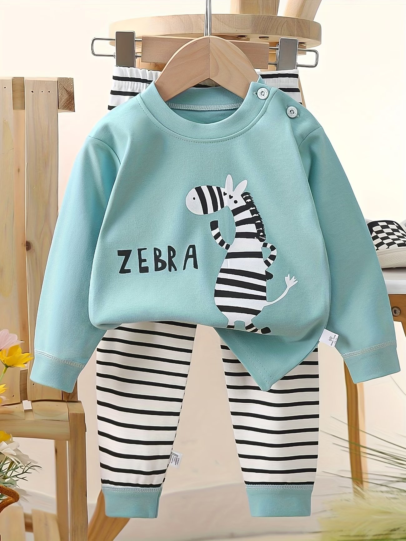 Autumn Winter Print Outfit Set