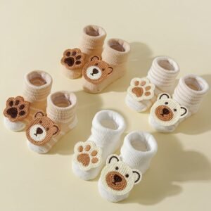 4-Pack Baby Floor Socks